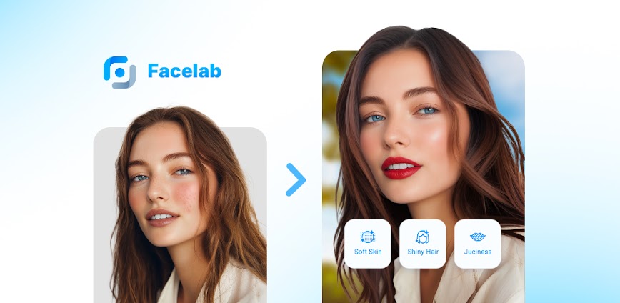 تطبيق FaceLab | حوّل ملامحك بلمسة ذكاء اصطناعي واكتشف مستقبلك 😍🤖