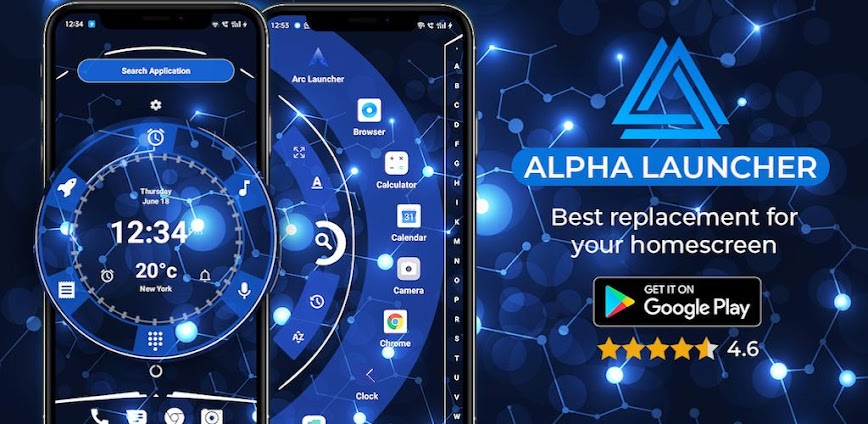 Alpha Hybrid Launcher – غيّر شكل موبايلك بلمسة واحدة