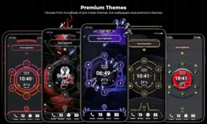 تطبيق Alpha Hybrid Launcher