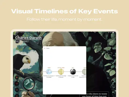 تطبيق Biography Quotes & Life events 