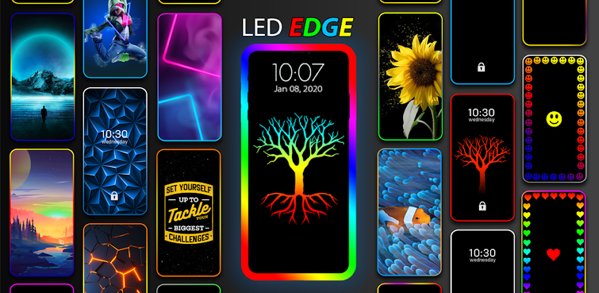 Edge Light Colors – أضف لمسة إضاءة ساحرة لشاشة هاتفك ✨📱