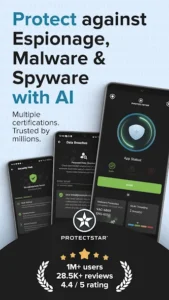 أمان الهاتف AI Antivirus