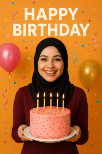 صورتك في عيد ميلادك