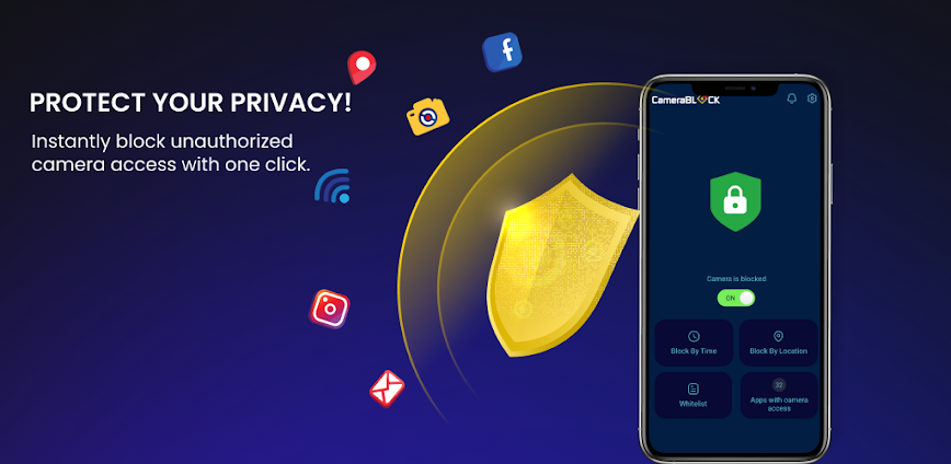 تطبيق Camera Blocker: احمِ خصوصيتك ومنع أي تطبيق من الوصول إلى الكاميرا