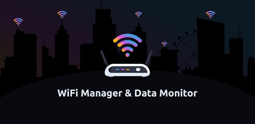 WiFi Manager & Data Monitor | تحكم كامل في الواي فاي ومتابعة الأستهلاك