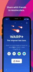 تطبيق 1.1.1.1 + WARP